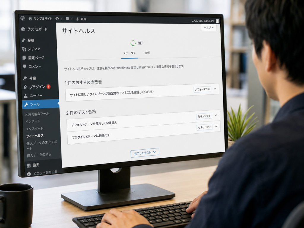 ワードプレスのサイトヘルス