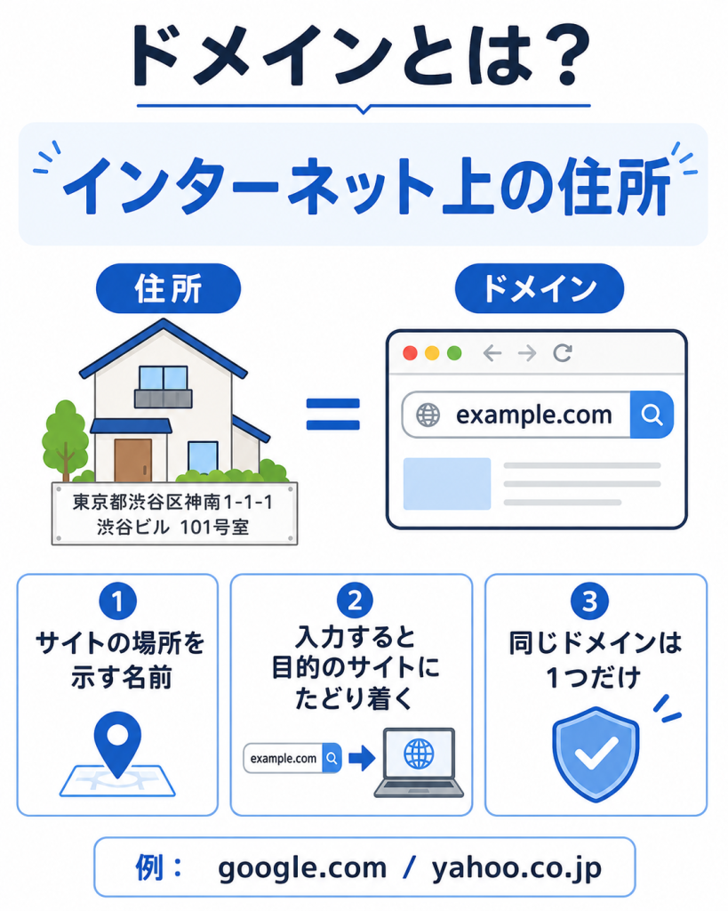 ドメインとは？